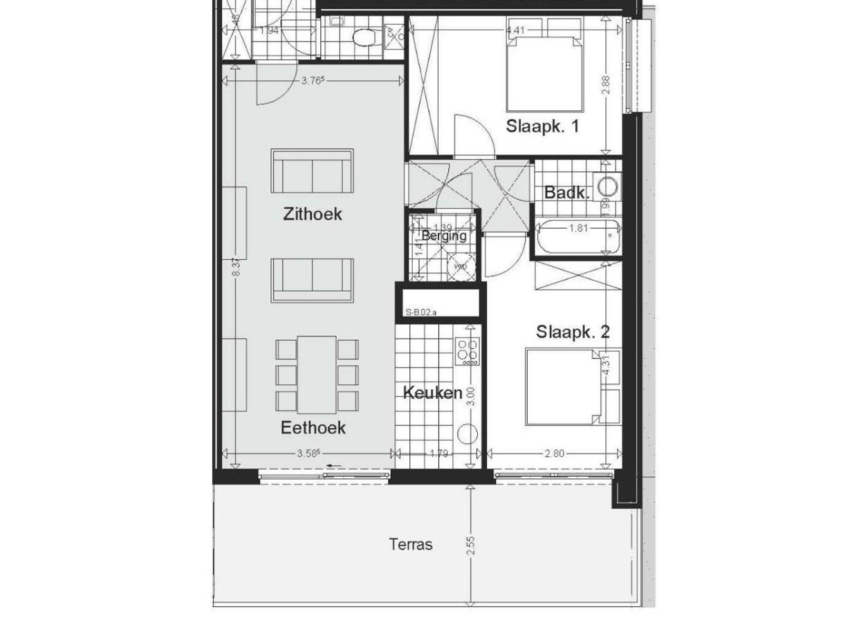 Shs Homes-Luxe Highrise, 2 Bedrooms, Kitchen, Free Parking, Stunning View, Large Tarrasse, Workspace Άσσελτ Εξωτερικό φωτογραφία